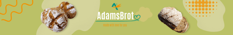 Banner - Adamsbrot - made with love for you